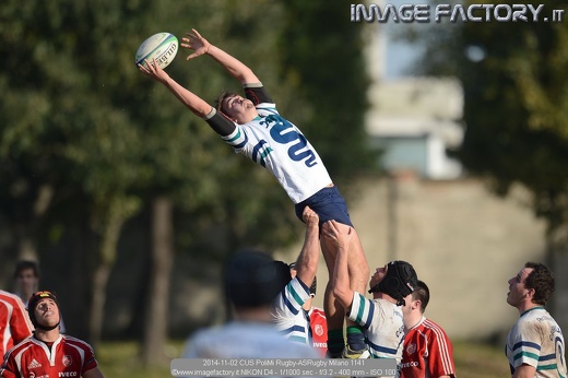 2014-11-02 CUS PoliMi Rugby-ASRugby Milano 1141